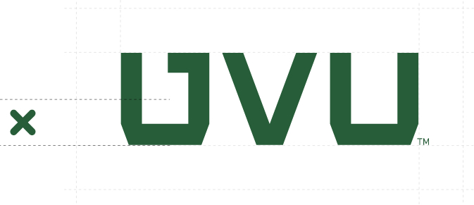 UVU mono logo